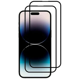 2x Panzerfolie für Apple iPhone 15 Pro Echt Glas Full Screen Cover Schutzglas - Bild 1 von 6