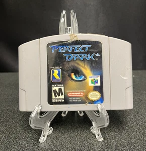 Perfect Dark NUS-006 USA Nintendo 64 SCHNELLER KOSTENLOSER VERSAND - Bild 1 von 8