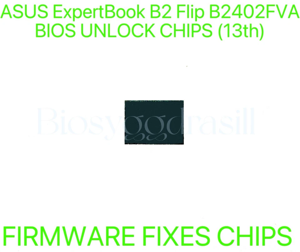 ASUS ExpertBook B2 Flip B2402FVA, ADMIN SIN CONTRASEÑA FIRMWARE CORRECCIONES CHIP BIOS Foto 1 de 1