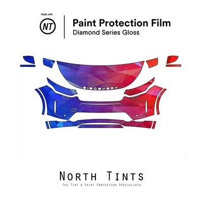 Sujetador transparente con película de protección de pintura Land Rover Discovery Sport 2024-2026 PPF Foto 1 de 4