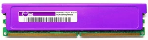 1GB Netlist DDR2 RAM PC2-3200R 400MHz Reg ECC NLD127R21203F-D32KNA Heat Spreader - Picture 1 of 1