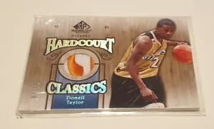 2007-08 SP G/U Ed. Donell Taylor Patch Card #ed/50 - Washington Wizards - Picture 1 of 1