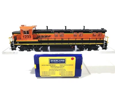 Overland OMI BNSF 3GS21B Genset Burlington Northern #1233 HO Brass #AA-1351-6 - Image 1 of 4