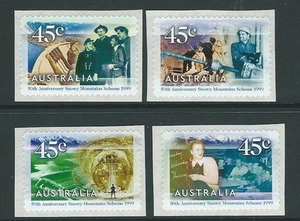 Australia 1999 Snowy Mountain Scheme autoadhesivo sin montar como nuevo - Imagen 1 de 1