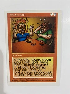 MTG Splatter Magyc Slackmaster 1995 CFD Havoc The Bothering - Picture 1 of 2