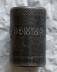 MAC TOOLS VP614MMR, 1/2 DRIVE, 14MM. IMPACT SOCKET, SHALLOW, 6 POINT. - Picture 1 of 8