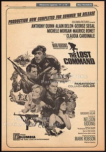 THE LOST COMMAND__Original 1966 Trade AD_poster__ANTHONY QUINN_CLAUDIA CARDINALE - Picture 1 of 1