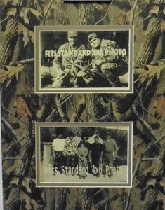 Realtree Camo Picture Mat, Holds 2 - 4" X 6" photo - Picture 1 of 2