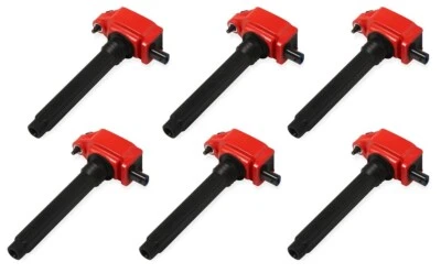 NEW MSD IGNITION COIL,BLASTER,2011-2021 CHRYSLER V6,3.6L,RED,6-PACK - Image 1 of 2