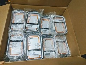 Wholesale Box of 75 iPhone 6/6S Plus Cases, Incipio Octane, Frost/Neon Orange - Picture 1 of 8