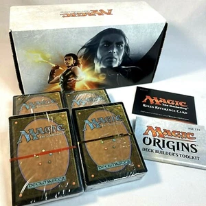 Magic the Gathering MAGIC ORIGINS Deck Builder's Toolkit 2015 NEW SEALED CARDS! - Picture 1 of 12
