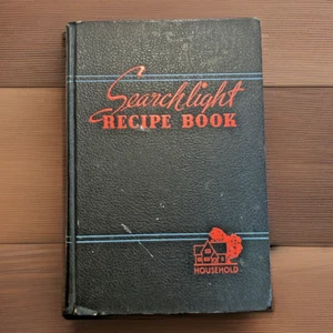 Haushaltssuchscheinwerfer Rezeptbuch (1952) ~ 23. Auflage ~ Vintage ~ Tabbed - Bild 1 von 4