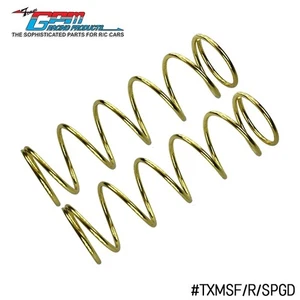 GPM Spare Springs (Gold) For Front/Rear Dampers For TRAXXAS 1/10 Maxx - Picture 1 of 4