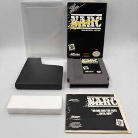 Narc (Nintendo NES)  Game  CIB With Manual! Complete Excellent Authentic