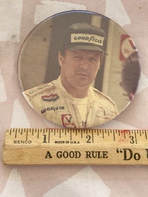 Vintage Indianapolis A. J Foyt Indy 500 Winner 3” Pinback button - Image 1 of 4