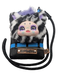 Kimmon Plush Crossbody Bag Cat Design Faux Fur Shoulder Purse – Fits Cell Phone - Picture 1 of 12