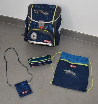 Step by Step Schulranzen "Space" 4-tlg. Sportbeutel Stiftemappe Geldbörse - Bild 1 von 4
