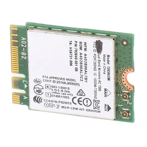 Laptop Wifi Card 1200Mbps High Speed 2.4G 5G Dual Band Bt 4.2 Ac Ngff Netw AM - Afbeelding 1 van 23