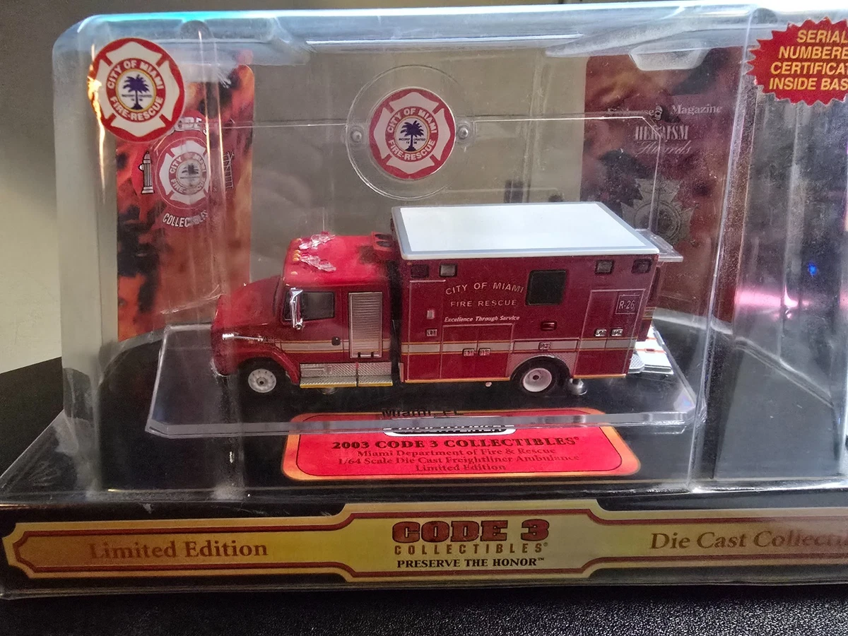 未使用 CODE3 AMBULANCE DIE CAST ミニカー Code 3 Diecast & Toy Ambulances for sale | eBay