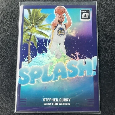Баскетбольная карточка 2024–25 Optic ФИОЛЕТОВАЯ PRIZM Стивен Карри - Изображение 1 из 2