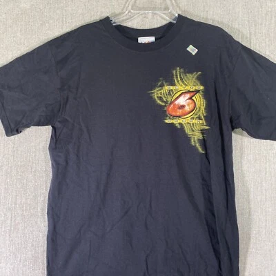 Chase David Ragan 6 Nascar Racing 黑色 T 恤全新无标签 L 码大号 — 第 1/4 张图片