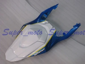 Used Rear Fairing Tail Plastic Seat Cowl To Suzuki GSXR1000 K9 09-16 Blue White - Picture 1 of 1