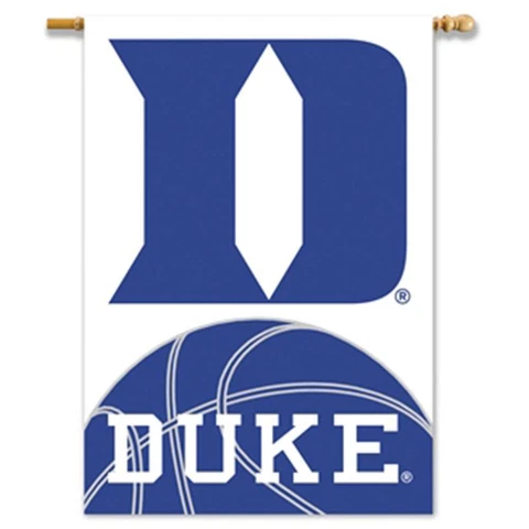 Duke Blue Devils 2-sided Premium 28" X 40" Banner - Basketball Cover