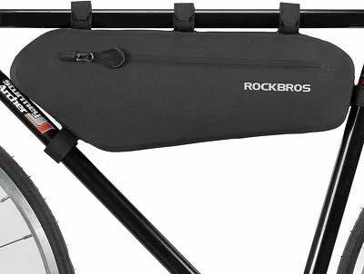 ROCKBROS BicycleTriangle Bag Bike Frame Bag Waterproof Cycling Pouch Storage Bag - Image 1 of 4