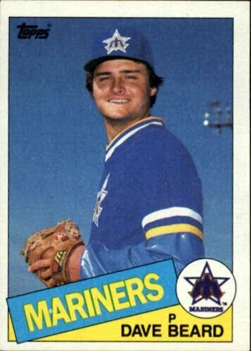 1985 Topps  #232  Dave Beard  Pitchers  Seattle Mariners FREE shipping - Image 1 of 1
