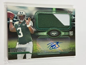 TAJH BOYD 2014 CERTIFIED FOOTBALL ROOKIE AUTO JUMBO PATCH /20 - Picture 1 of 2