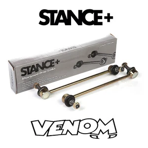 Stance+ Shortened Front Drop Links 240mm M10x1.5 BMW 3 Series 2005-2013 - Picture 1 of 2