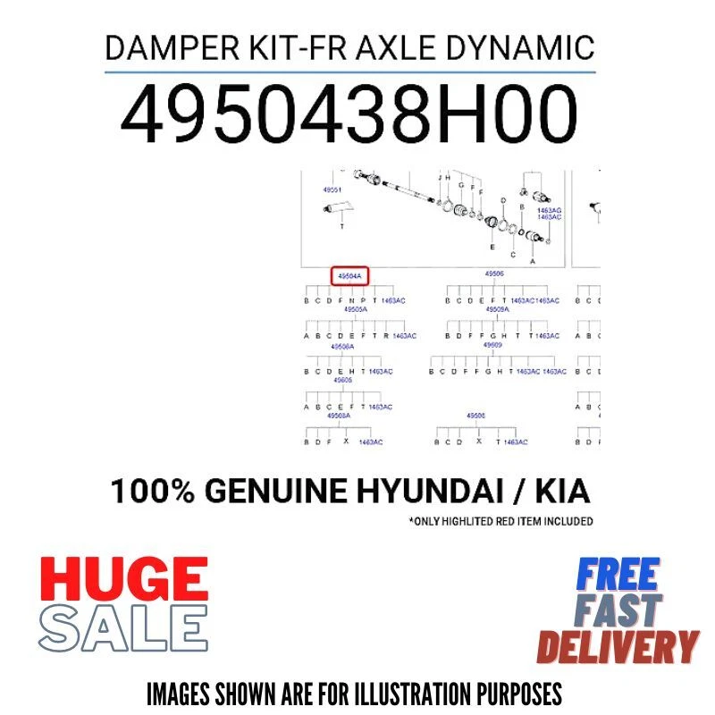 ПОДЛИННЫЙ СОВЕРШЕННО НОВЫЙ 1998-2001 Hyundai Sonata амортизатор набор FR оси динамический - Изображение 1 из 1