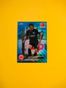 2018-19 Topps Chrome Bundesliga Makoto Hasebe Blue Wave Refractor /99 - Picture 1 of 3