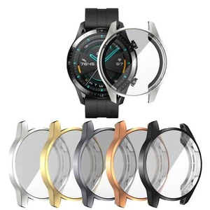 Replacement Watch Screen Full Coverage TPU Case Cover For Huawei Watch GT 2 46mm - Zdjęcie 1 z 19