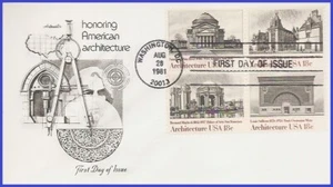 USA5 #1928-31 U/A ARTMASTER FDC BL4  America Architecture - Picture 1 of 1