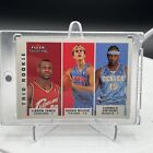 2003-04 Fleer Tradition #291 Rookie LeBron James Milicic Carmelo Anthony Trio RC