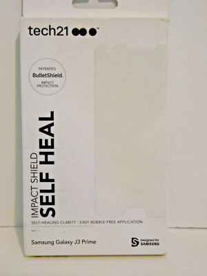 Tech21 Self Heal Impact Shield Screen Protector Samsung Galaxy J3 Prime - Image 1 of 2
