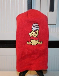 Disney Winnie The Pooh Hunny Red One Size Beanie - Picture 1 of 2