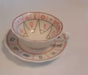 LA TAZZA E IL PIATTINO DEL DESTINO INDOVINO - Foto 1 di 7