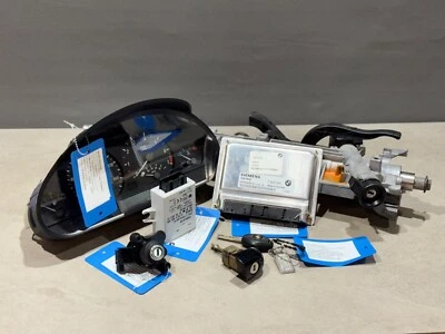 Unità ECU DME MS43 Chiave Chiusura Set Per BMW 3er E46 325i Coupé - Immagine 1 di 4