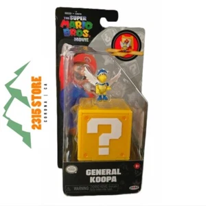 The Super Mario Bros Movie 1.25" Mini General Koopa Figur mit Frageblock. - Bild 1 von 2