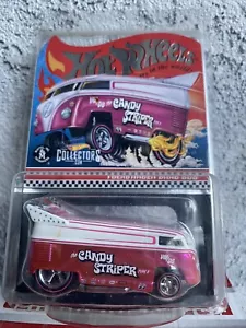 2021 Hot Wheels RLC Exclusive Candy Striper Volkswagen VW Drag Bus #13910/20000 - Picture 1 of 2