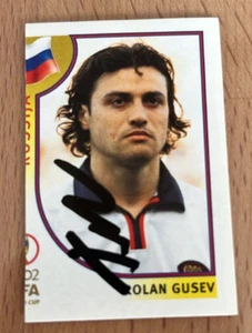 Original Autogramm Rolan Gusev Russland Panini WM 2002 - Bild 1 von 1