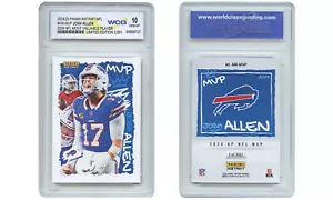 2024 Panini JOSH ALLEN NFL MVP Card #AW-MVP Buffalo Bills - Graded GEM MINT 10 - Picture 1 of 4