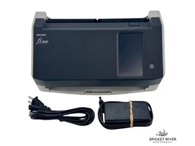 Ricoh fi-8040 Duplex Compact Desktop Office Document Scanner w/ AC - READ Tray - Image 1 of 4