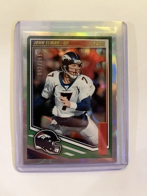 Pontuação 2025 - John Elway #69/299 - Vencedor do Super Bowl Denver Broncos - Imagem 1 de 2