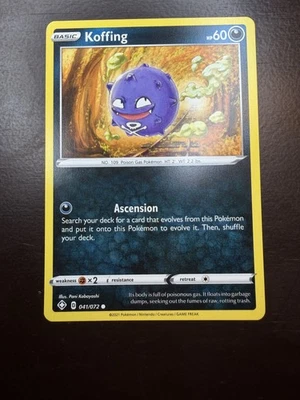 Koffing 041/072 – Shining Fates – Lightly Played LP – Pokemon TCG - Image 1 of 2