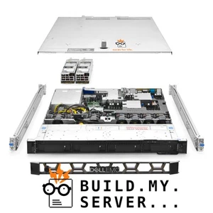 Dell PowerEdge R440 Server 2x Gold 6134 3.20Ghz 16-Core 256GB RAM 4x New 1TB SSD - Picture 1 of 5