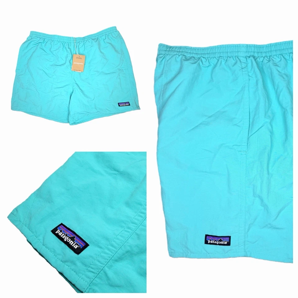 Patagonia Baggies 5'' Swim Trunk Shorts Mens Small Subtidal Blue Beach Summer