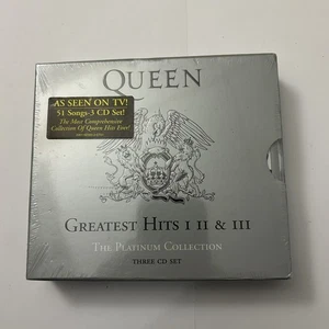 The Platinum Collection Queen CD Greatest Hits 1 2 3 BRAND NEW SEALED Box Set - Bild 1 von 5